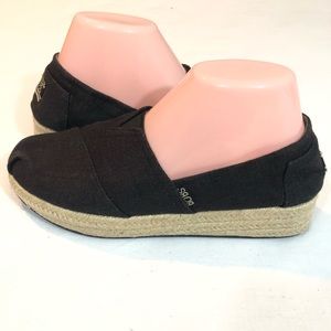bobs black espadrilles